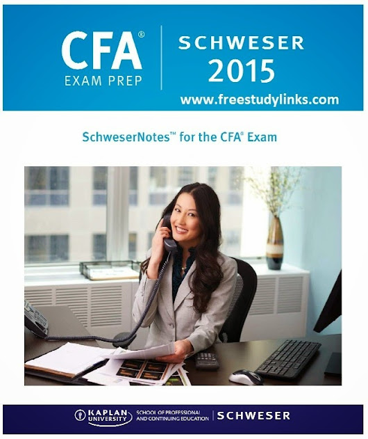 cfa level 1 schweser notes 2015