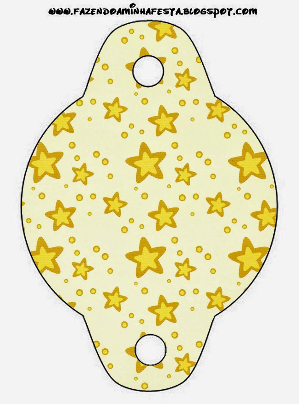 Estrellas Doradas y Rayas de Colores: Imprimibles Gratis para Fiestas.