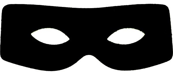 Free Printable Robber Mask Template