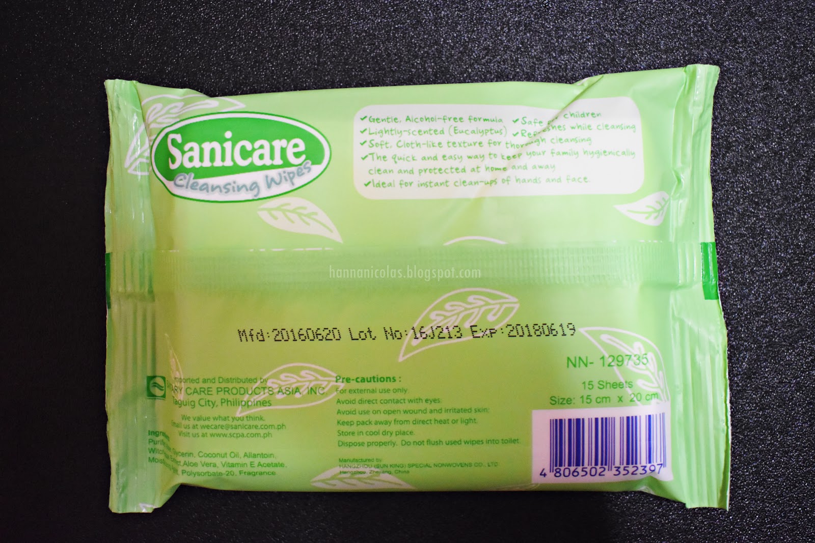 Sanicare Antibacterial Cleansing Wipes Review SCPA