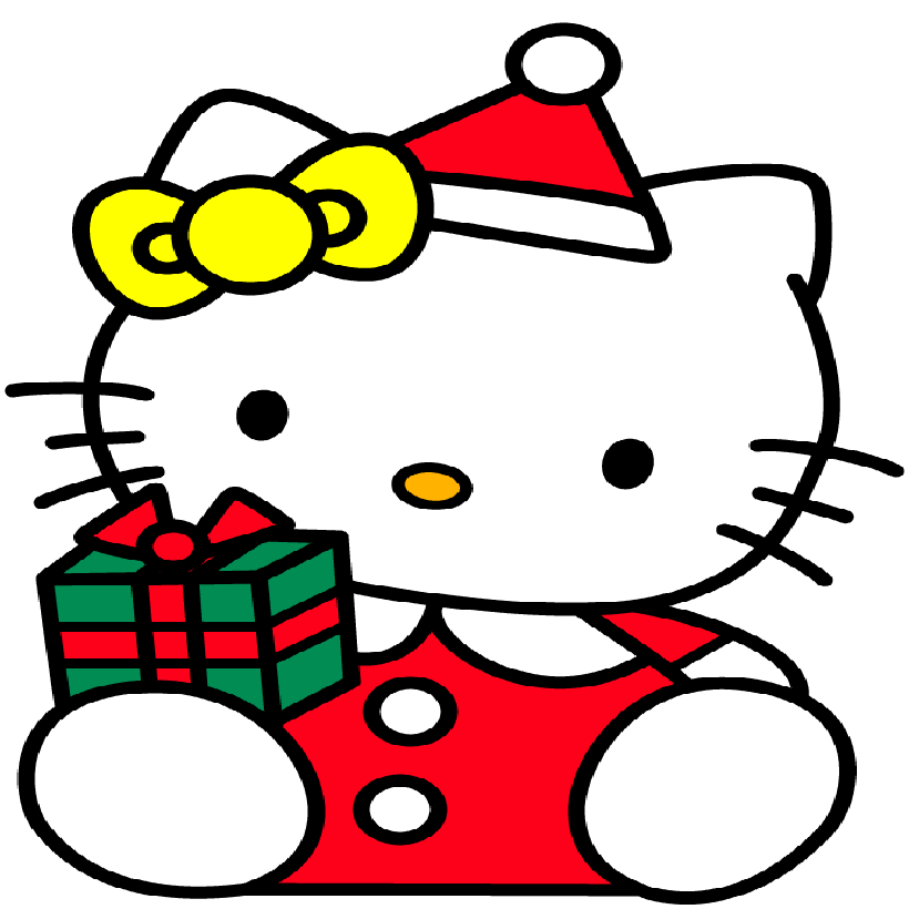 hello kitty clipart christmas - photo #1