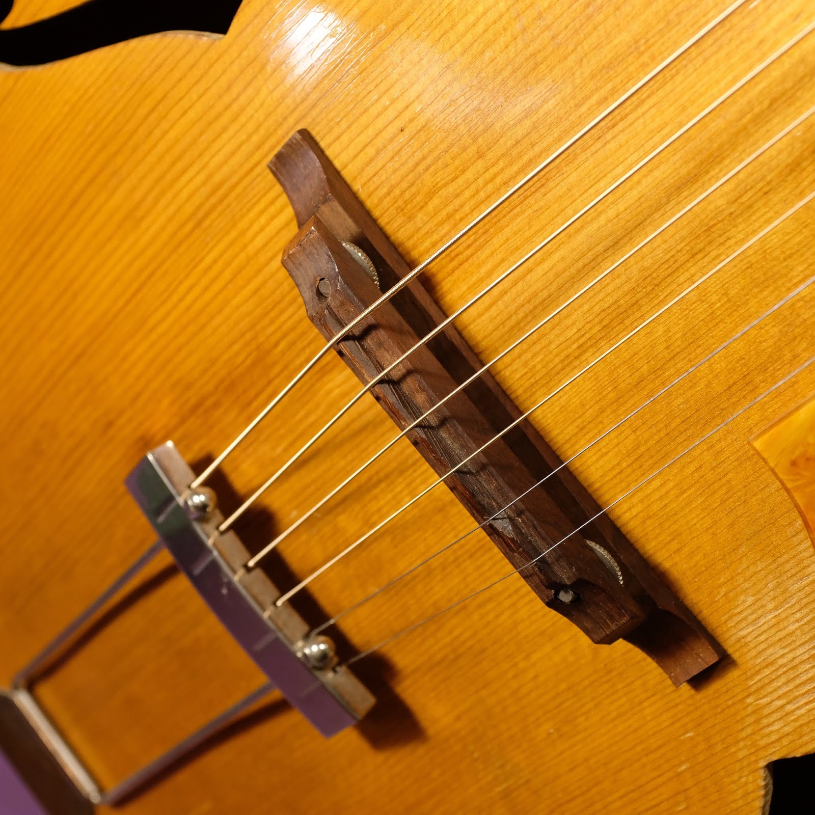 1940s Kay Fancy Blonde Archtop Guitar