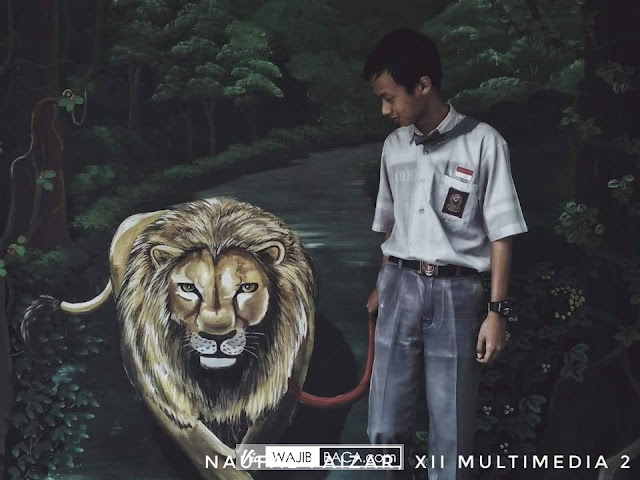 SEMAKIN KEREN! Setelah Kampung 3D di Malang, Kini Malang Punya Sekolah Bergambar 3D