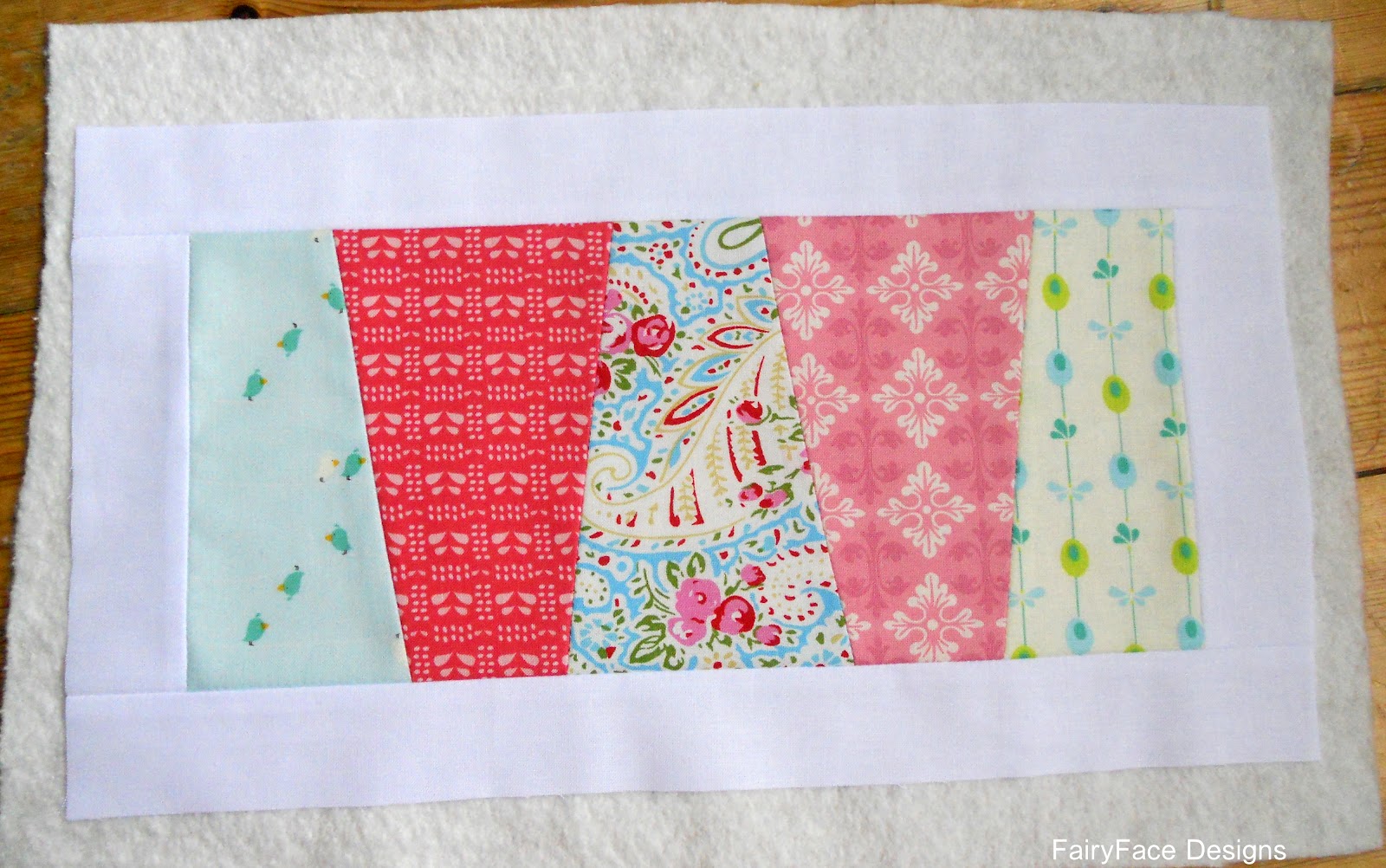 FairyFace Designs {Sew} Get Started Easy Mug Rug Introduction to