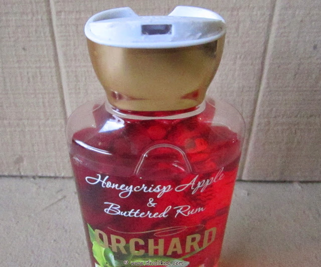 Bath & Body Works Honeycrisp Apple & Buttered Rum Orchard Shower Gel