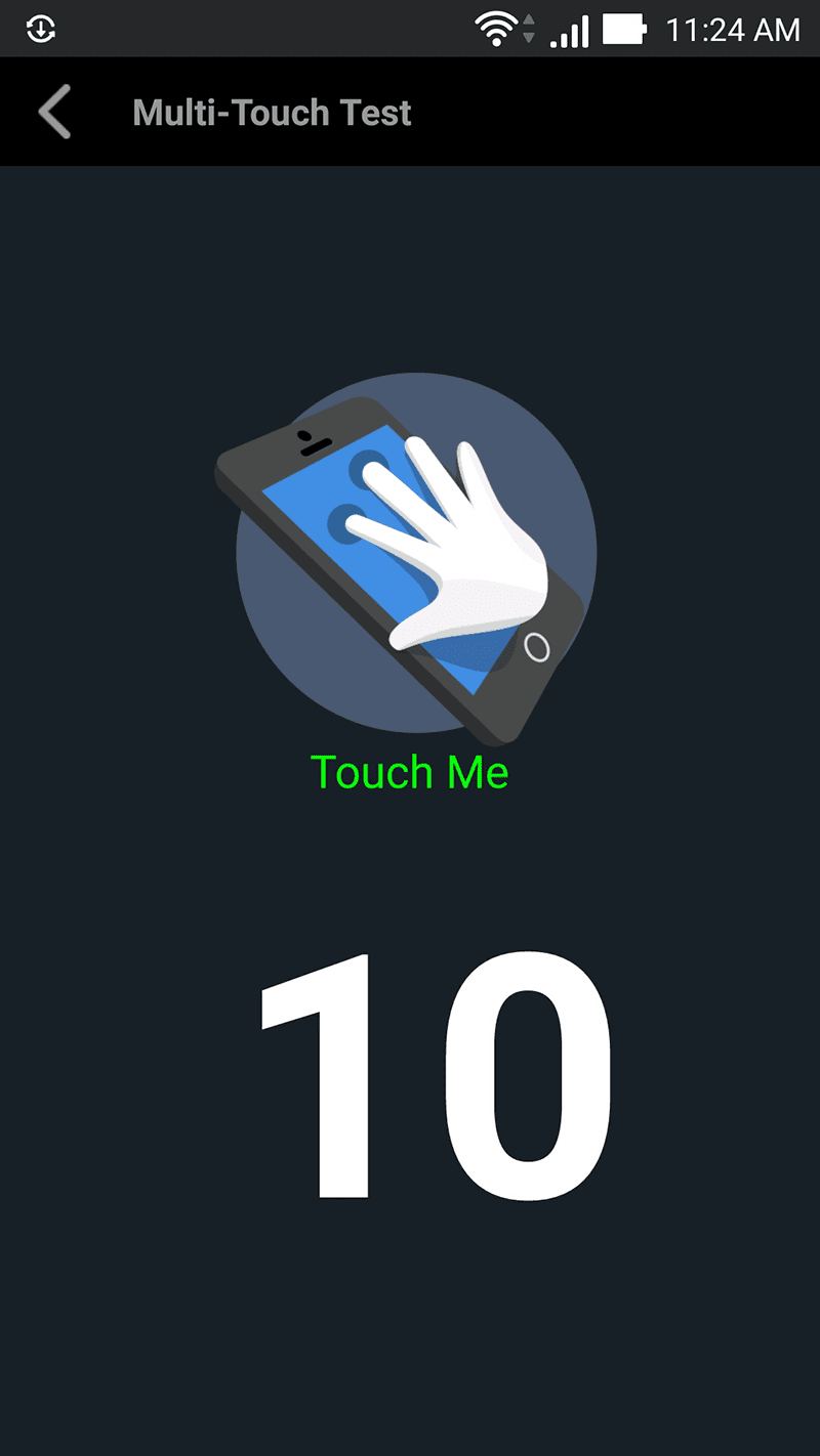 Multi touch test