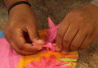 Image: Tying Baby Blankets by WVUMC, on Flickr
