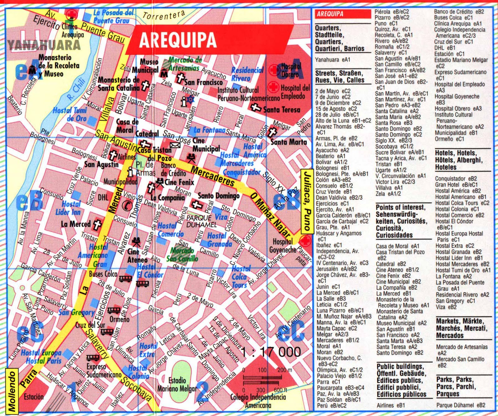 Mapas De Arequipa Peru Mapasblog