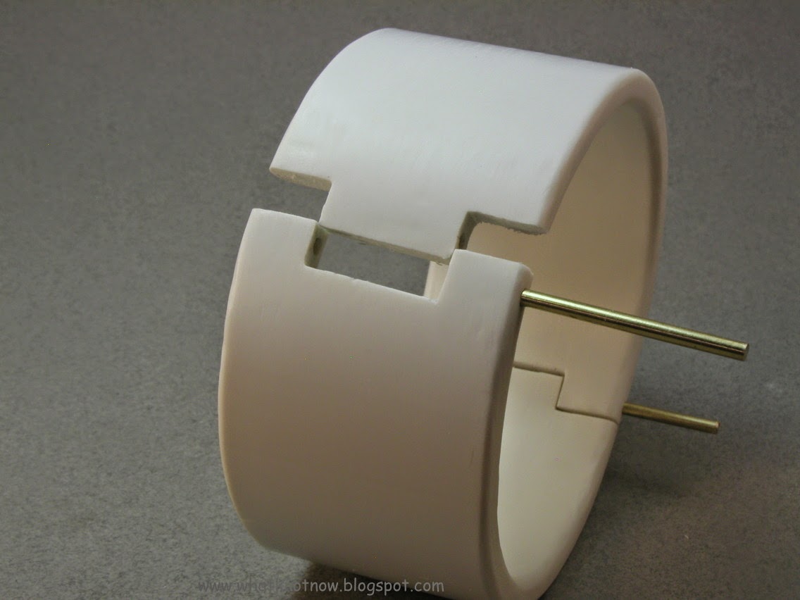 Knots and fiber bracelets pin locking cuff bracelet PVC bracelet large