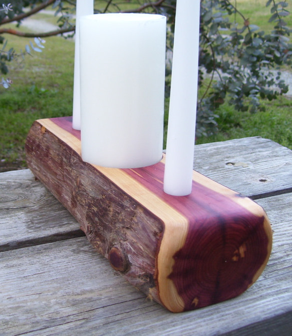 ByDan Woodworks Unity Candle Holders