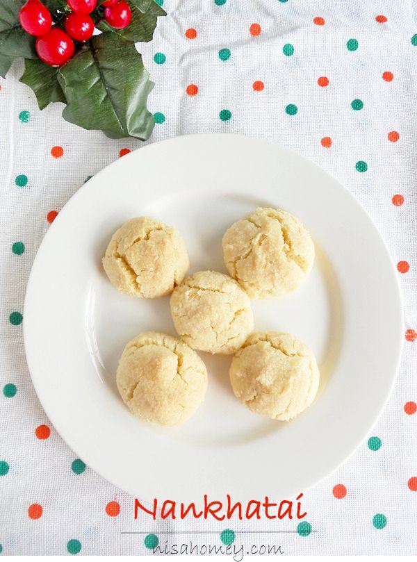 Nankhatai Recipe / How To Make Nankhatai / Eggless Indian Cookies