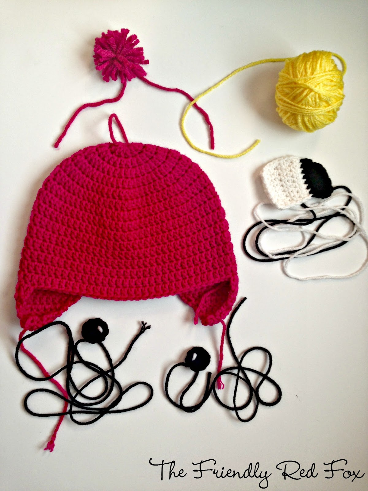 Free Crochet Hat Pattern: Flamingo Style 