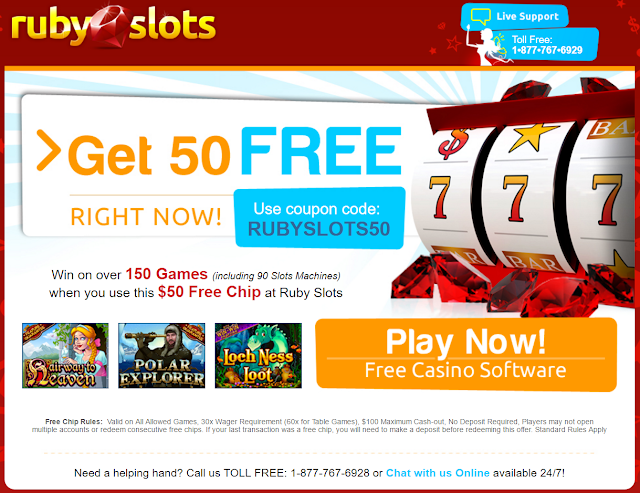 Ruby Slots Casino Bonuses