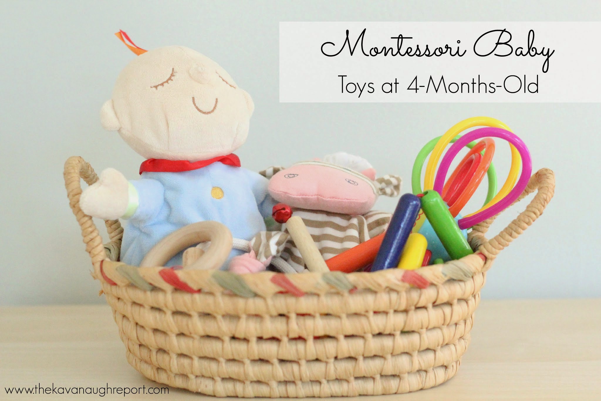 Montessori Baby -- Toys at 4 Months
