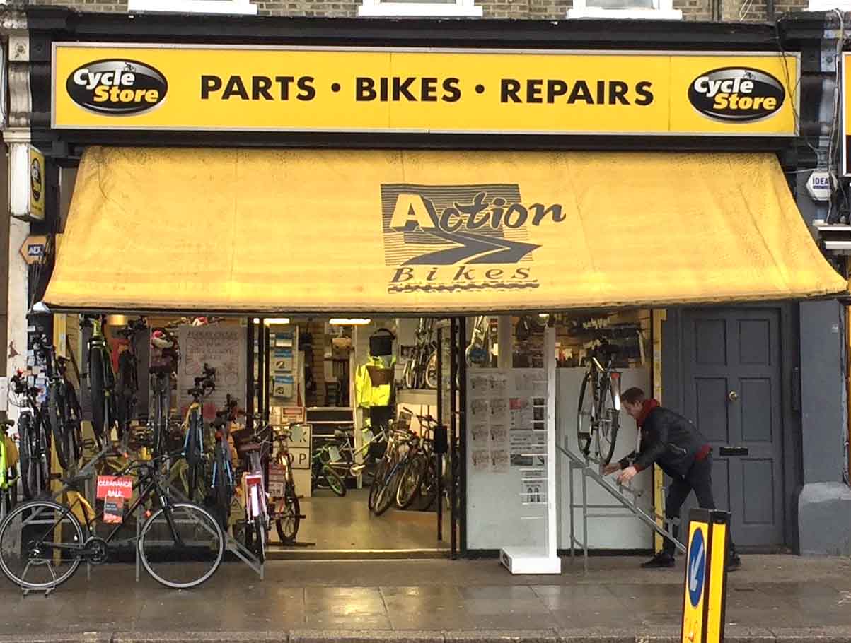 Bicycle Repair Shop Uxbridge Road London