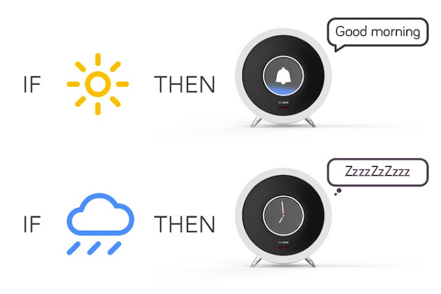 holi bonjour alarm clock