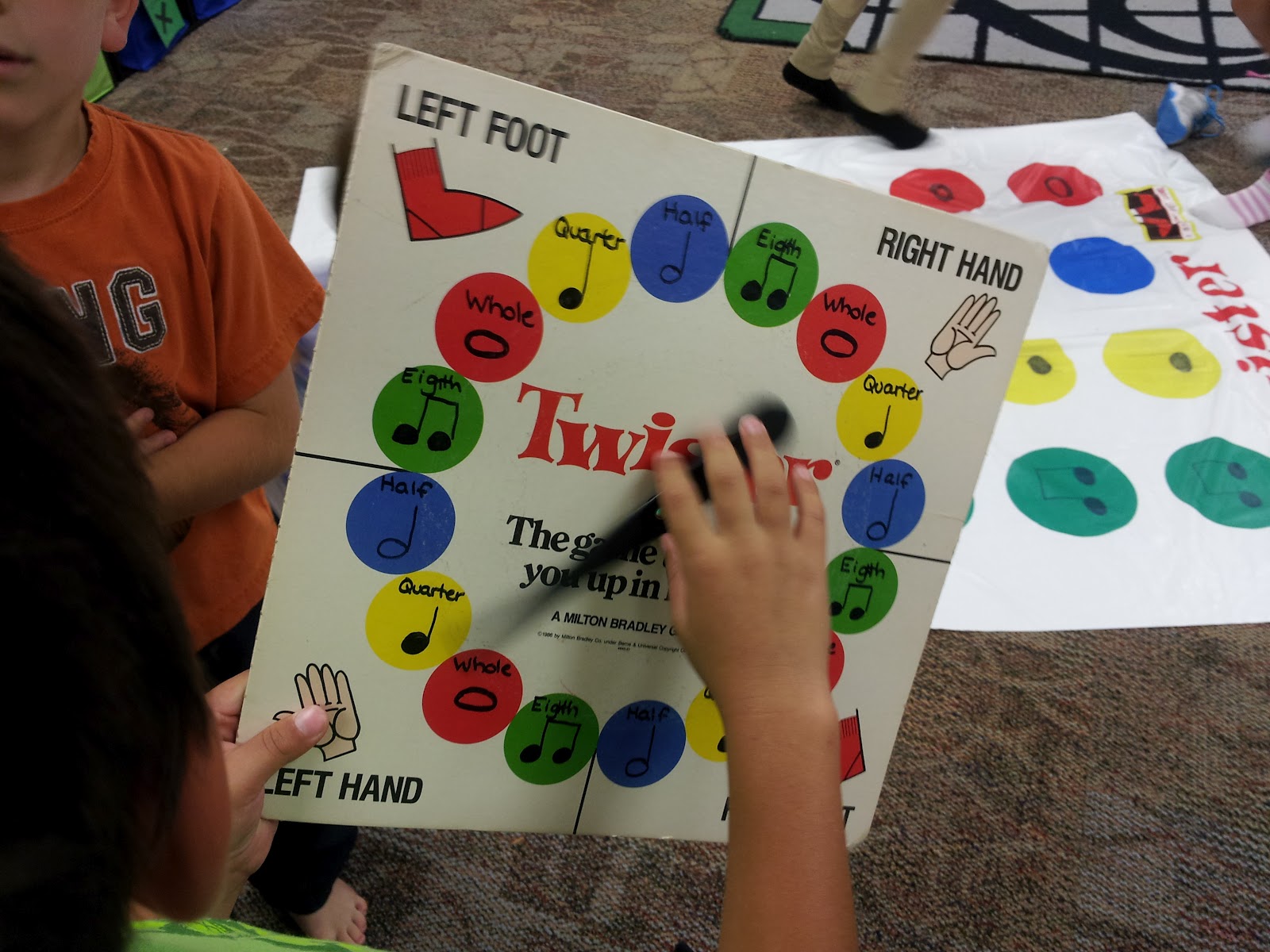 Mrs. Q's Music Blog: Music Note Twister