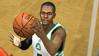 NBA 2K13 Rajon Rondo Cyberface Patch