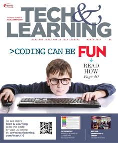 Tech & Learning. Ideas and tools for ED Tech leaders 36-08 - March 2016 | ISSN 1053-6728 | TRUE PDF | Mensile | Professionisti | Tecnologia | Educazione
For over three decades, Tech & Learning has remained the premier publication and leading resource for education technology professionals responsible for implementing and purchasing technology products in K-12 districts and schools. Our team of award-winning editors and an advisory board of top industry experts provide an inside look at issues, trends, products, and strategies pertinent to the role of all educators –including state-level education decision makers, superintendents, principals, technology coordinators, and lead teachers.