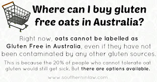 Where Can I Buy Gluten Free Oats in Australia?