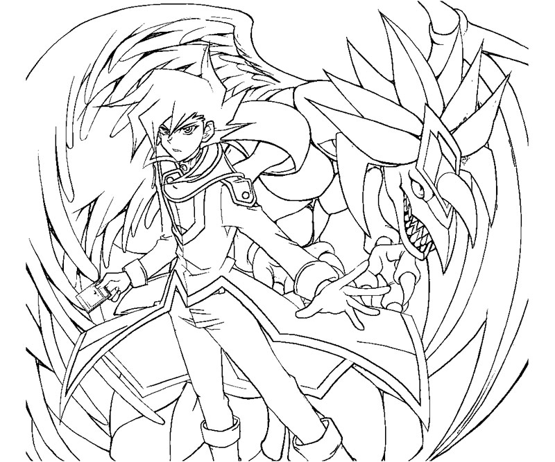 yugioh gx coloring pages - photo #15