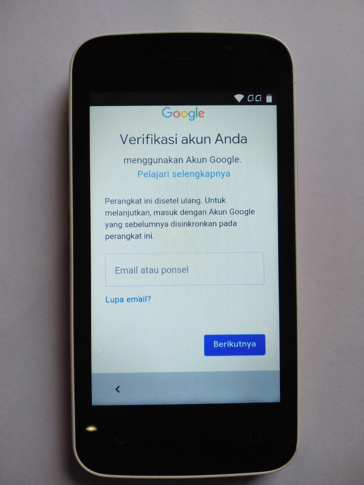 Cara Bypass Frp Advan M4 Yang Bandel Gagal Via Bypass Apk