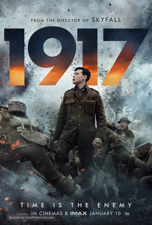 1917 2019 English 720p HDCam 900MB Download