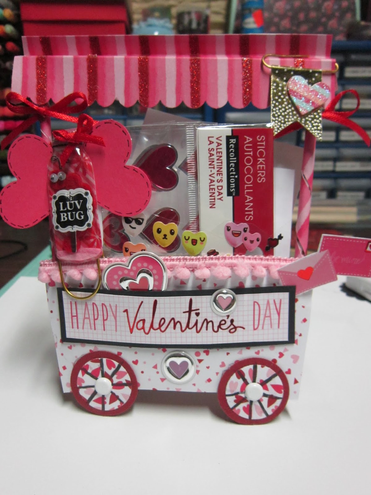 Krafting with Karen Valentine Stand made with Coffee Sleeve