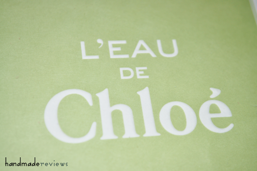 L'Eau de Chloé Review
