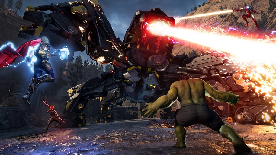 Marvels Avengers, Game, Battle, 4K, #5.2601