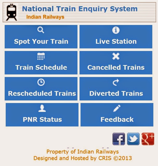 Mobile Train Enquiry System Live Train Station Status Spot