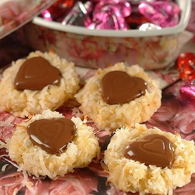 biscotti con cocco e cioccolato per san valentino (clicca e condividi)