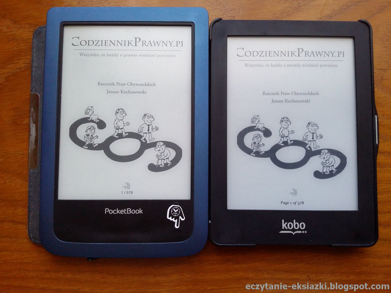 PocketBook Aqua 2 w porównaniu z Kobo Glo