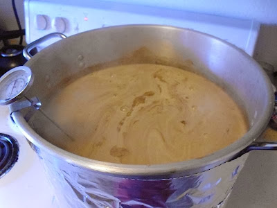 Creamy wort prior to boil