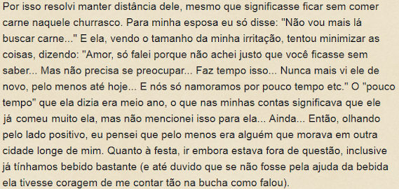 ex namorado da esposa