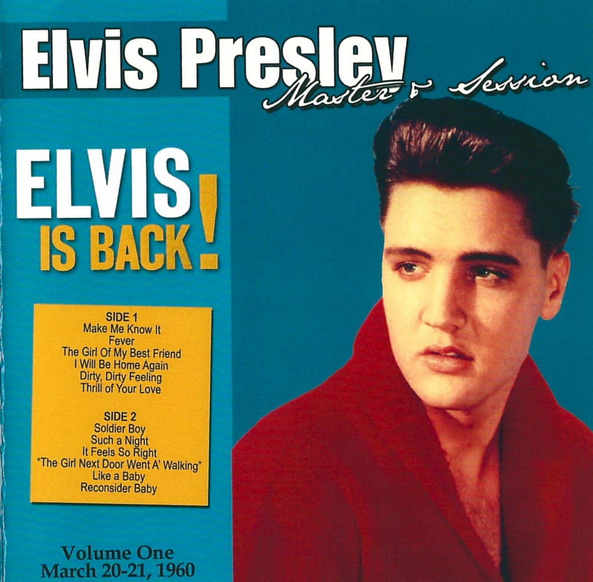 Something for everybody ELVIS IS BACK, vol. 1 [Master & Sessions]