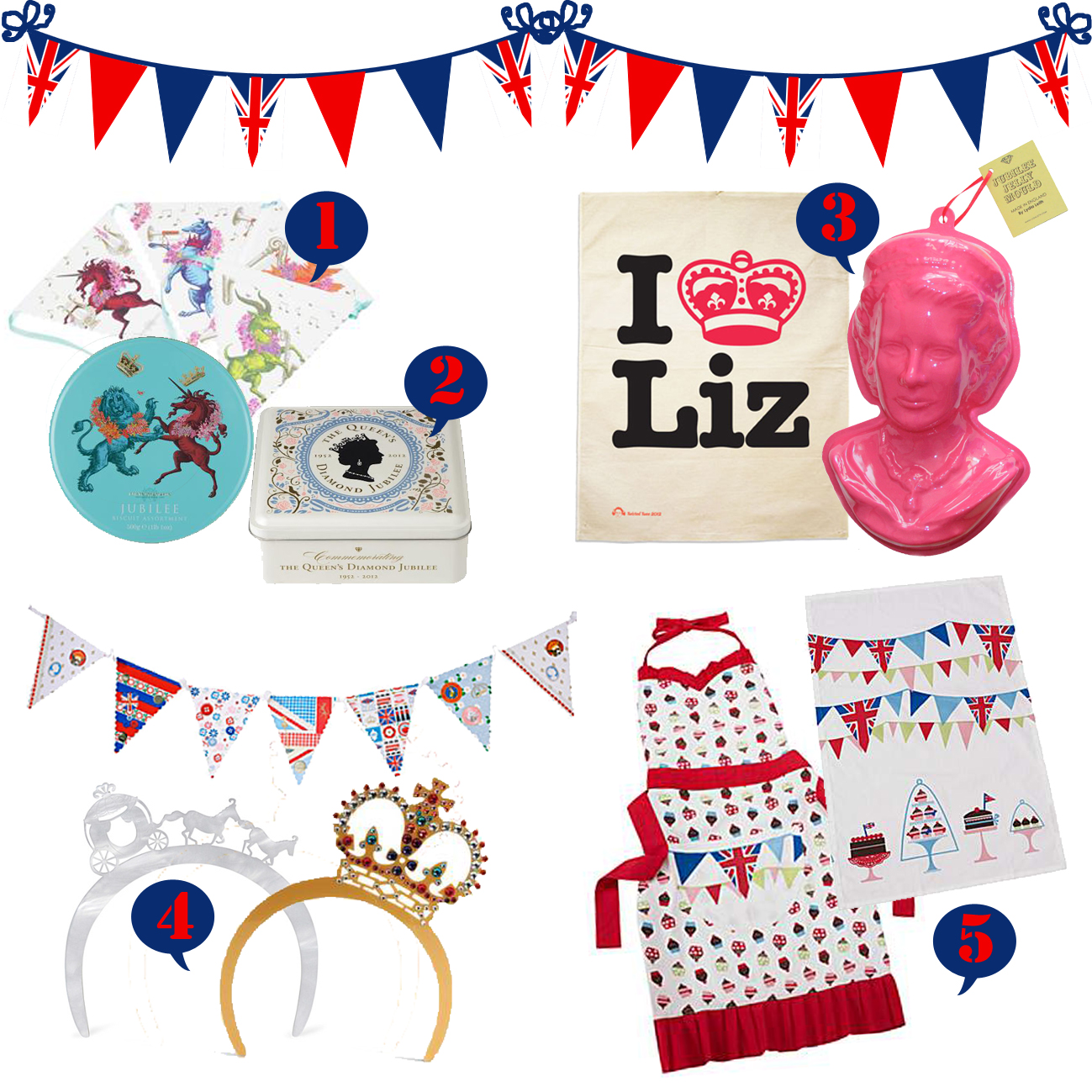 Atelier Buffo Diamond Jubilee souvenirs