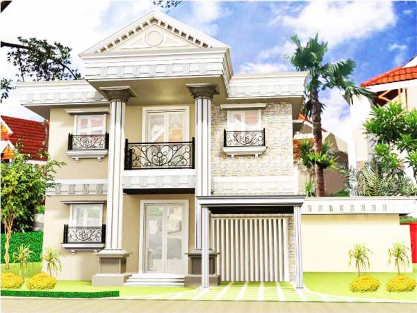 Desain Rumah Gaya Spanyol Minimalis Modern Desain Rumah Gaya Spanyol Minimalis Modern