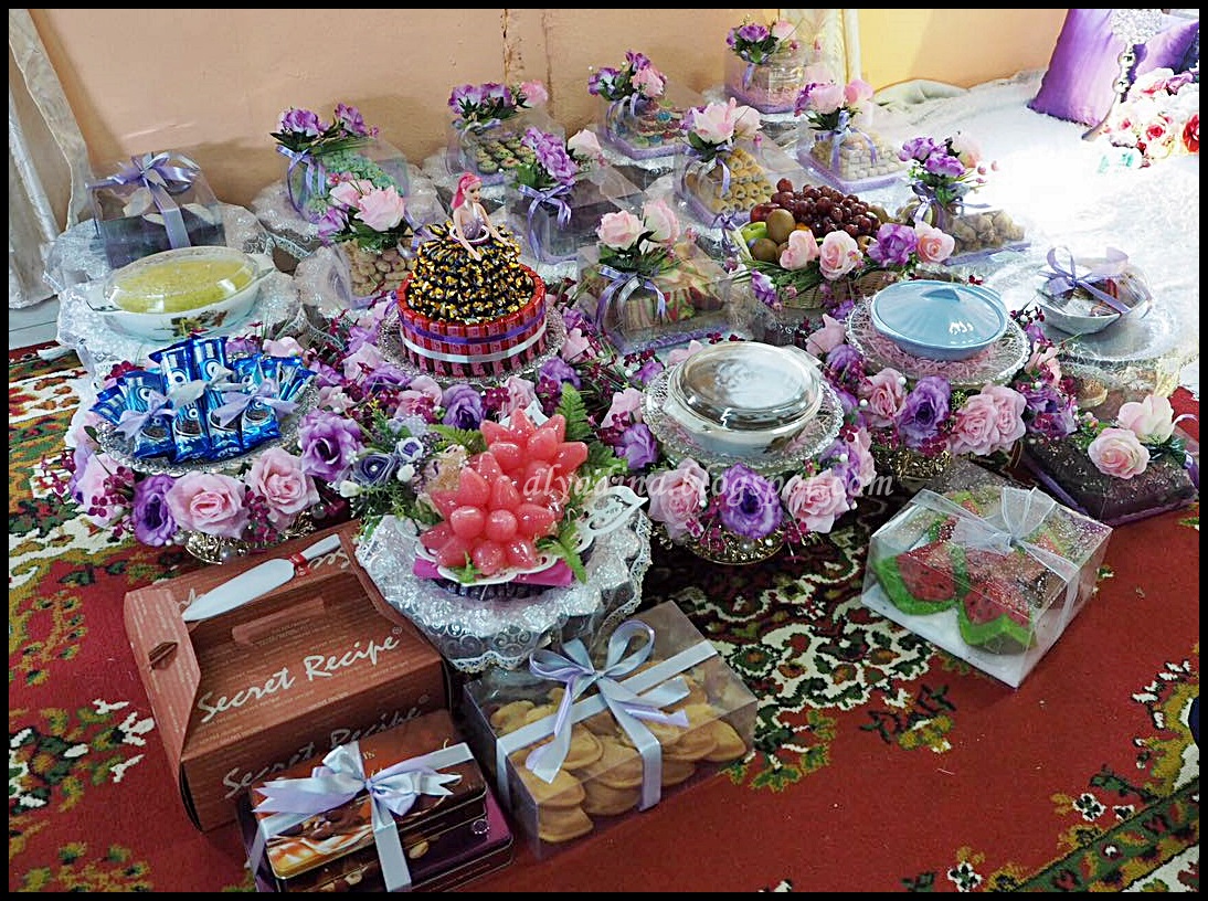 Gubah Hantaran Hantaran Pertunangan