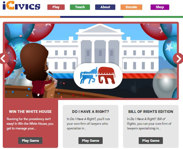 US Citizenship Podcast: ICivics: WIN THE WHITEHOUSE