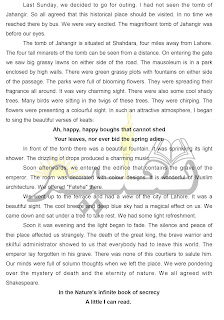 a visit to a historical place essay 150 words essay on a visit to a historical place jahangir tomb