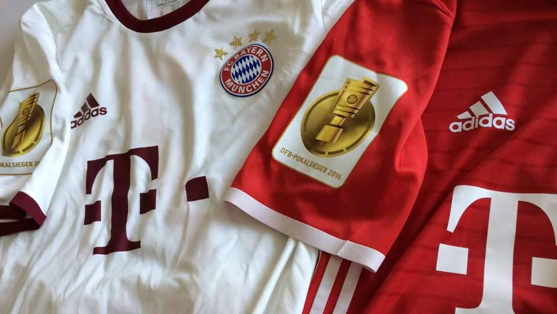 All-New DFB Pokal 16-17 Kits Winners Sleeve Badge Revealed - Footy
