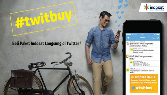 Indosat mengandeng Twitter luncurkan Indosat #TwitBuy