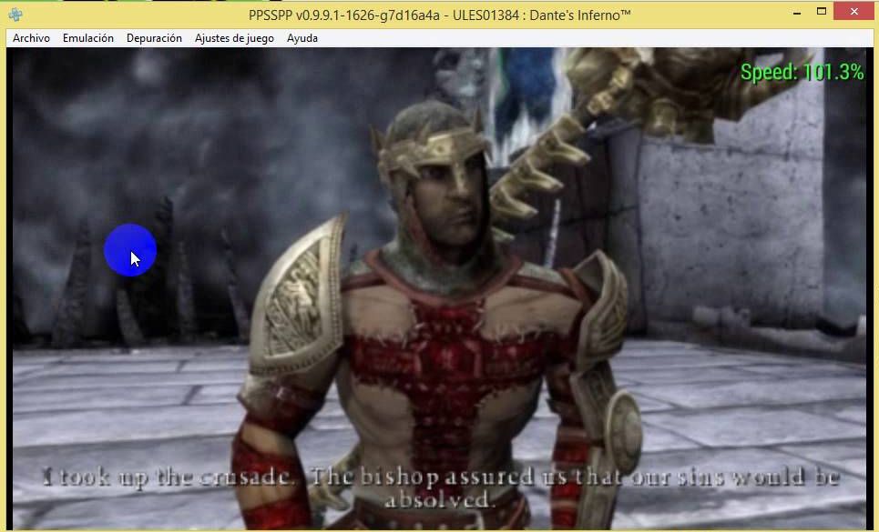 Dante's Inferno Gameplay PSX/PS2/PSP emulator on android 