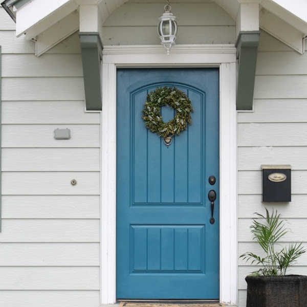 Painted Exterior Front Door