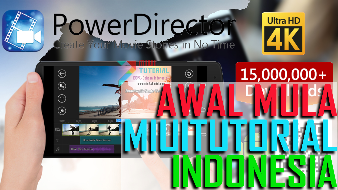 Rekomendasi Aplikasi Video Editor di Smartphone Xiaomi Cyberlink