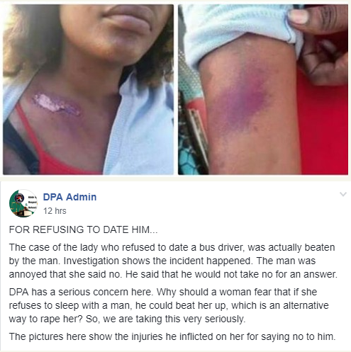 Bus Driver Assaults Woman For Refusing To Sleep With Him. Photos | Alabosi.com
