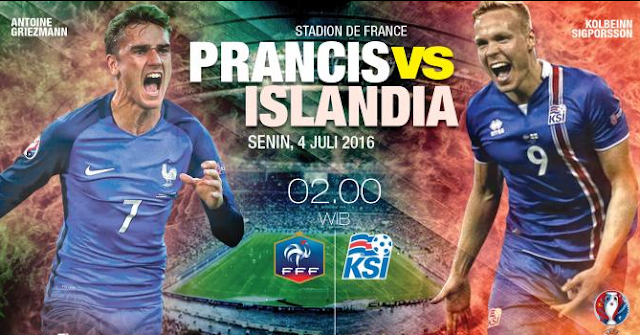 Live Skor Hasil Prancis vs Islandia Piala Euro 2016 Live Skor Hasil Prancis vs Islandia Piala Euro 2016