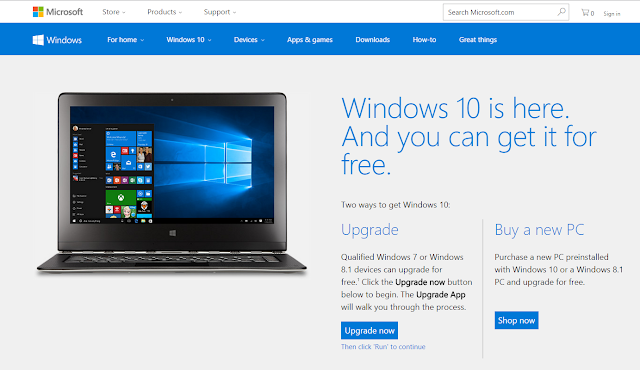 Upgrage Windows 10 Percuma