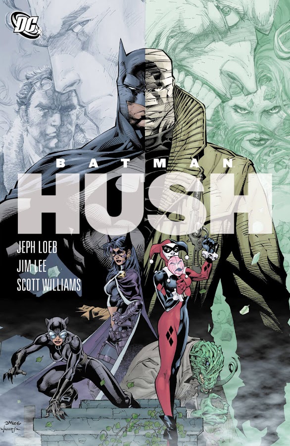 Batman – Hush Comics Cover batman hush cover dc comics catwoman